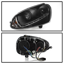 Carregar imagem no visualizador da galeria, Spyder Volkswagen GTI 06-09/Jetta 06-09 Xenon/HID Model Only - DRL Black PRO-YD-VG06-HID-DRL-BK