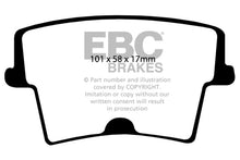 Carregar imagem no visualizador da galeria, EBC 05-09 Chrysler 300 2.7 Greenstuff Rear Brake Pads
