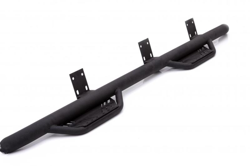 Lund 07-13 Chevy Silverado 1500 Ext. Cab Terrain HX Step Nerf Bars - Black