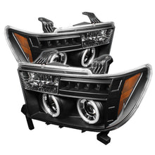 Carregar imagem no visualizador da galeria, Spyder Toyota Tundra 07-13 Projector Headlights CCFL Halo LED Blk PRO-YD-TTU07-CCFL-BK