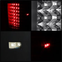 Carregar imagem no visualizador da galeria, Xtune Chevy Silverado 07-13 LED Tail Lights Black ALT-JH-CS07-LED-BK