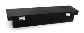 Lund Universal Contender Single Lid Flush Mount Crossover Tool Box - Black