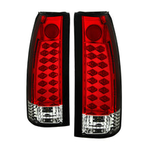 Carregar imagem no visualizador da galeria, Spyder Chevy C/K Series 1500 88-98/Blazer 92-94 LED Tail Lights Red Clear ALT-YD-CCK88-LED-RC