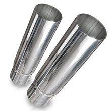 Load image into Gallery viewer, Stainless Works Straight Cut Resonator Tips 3in ID Inlet 3in Body