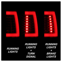 Carregar imagem no visualizador da galeria, Spyder 00-06 GMC Yukon/Yukon XL V2 Light Bar LED Tail Lights - Blk Smoke (ALT-YD-CD00V2-LBLED-BSM)