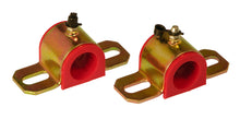 Carregar imagem no visualizador da galeria, Prothane Universal Greasable Sway Bar Bushings - 24MM - Type A Bracket - Red