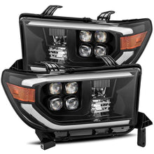 Load image into Gallery viewer, AlphaRex 08-13 Toyota Sequoia NOVA LED Proj Headlights Plank Style Alpha Black w/Activation Light