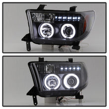 Carregar imagem no visualizador da galeria, Spyder Toyota Tundra 07-13 Projector Headlights CCFL Halo LED Blk PRO-YD-TTU07-CCFL-BK