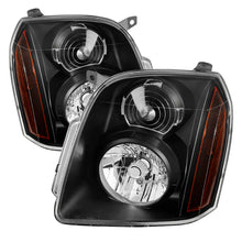 Carregar imagem no visualizador da galeria, Xtune GMC Yukon/Yukon Xl 07-14 Crystal Headlights Black HD-JH-GMCY07-AM-BK