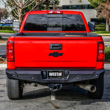 Carregar imagem no visualizador da galeria, Westin 14-18 Chevy Silverado 1500 Pro-Series Rear Bumper - Textured Black
